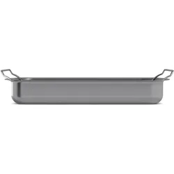 Eva Solo B 25 x L 35 cm - Aluminium - Grå/sort, Pfanne + Kochtopf, Schwarz, Grau
