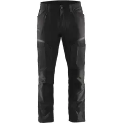 Servicehose "1456" - C62 - schwarz/dunkelgrau