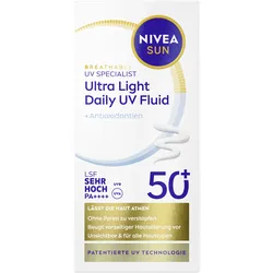 Nivea Invisible Daily UV-Fluid mit Antioxidantien LSF50+
