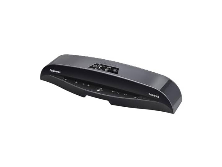 Fellowes 5740201 Plastifieuse Calibre A3 - 80 à 125 microns- Idéal pour le bureau - Pack 10 pochettes inclus