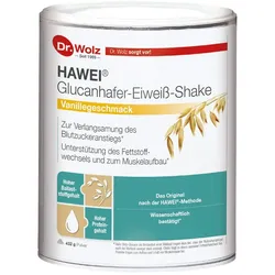 HAWEI Glucanhafer-Eiweiß-Shake Vanillegeschm.Pulv.