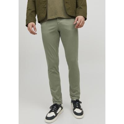 Jack & Jones "JJIMARCO mit Badge und hohem Tragekomfort" unifarben, modisch, slim fit, Baumwollmischung