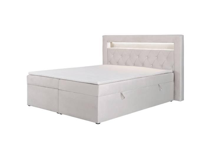 Kontinentales Bett 180x200 cm Goldess mit Stauraum und