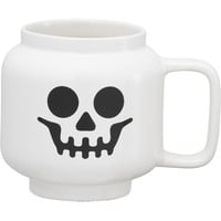 LEGO Keramiktasse Weißes Skelett, klein graugrün