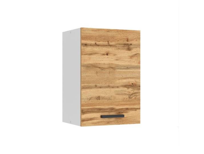 Meuble haut - BELINI - SG40 - Armoire murale - Chêne wotan - 1 porte - 58 cm