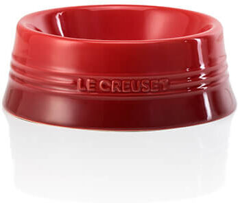 Le Creuset Cerise Stoneware Medium Pet Bowl