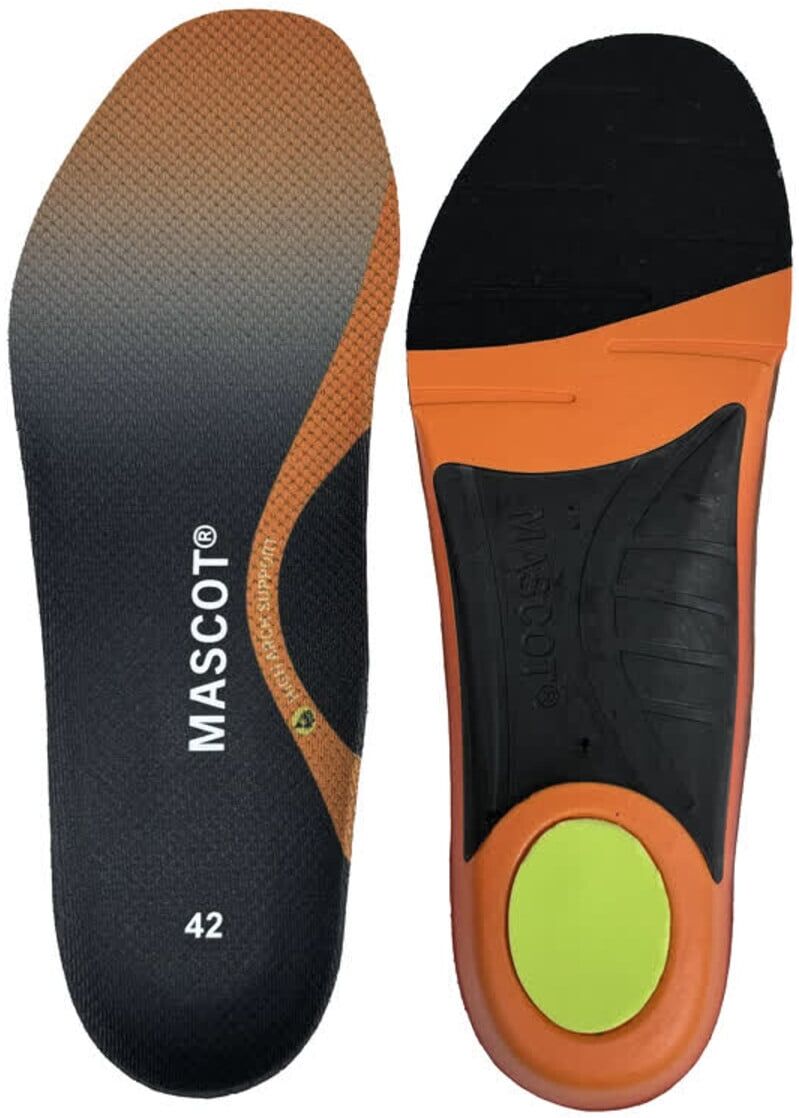 Mascot Einlegesohlen hohe Fußgewölbestütze Größe 0837 schwarz (FT102-276-09-0837)