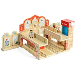 Bigjigs Holzspielset „Grand Central Station“