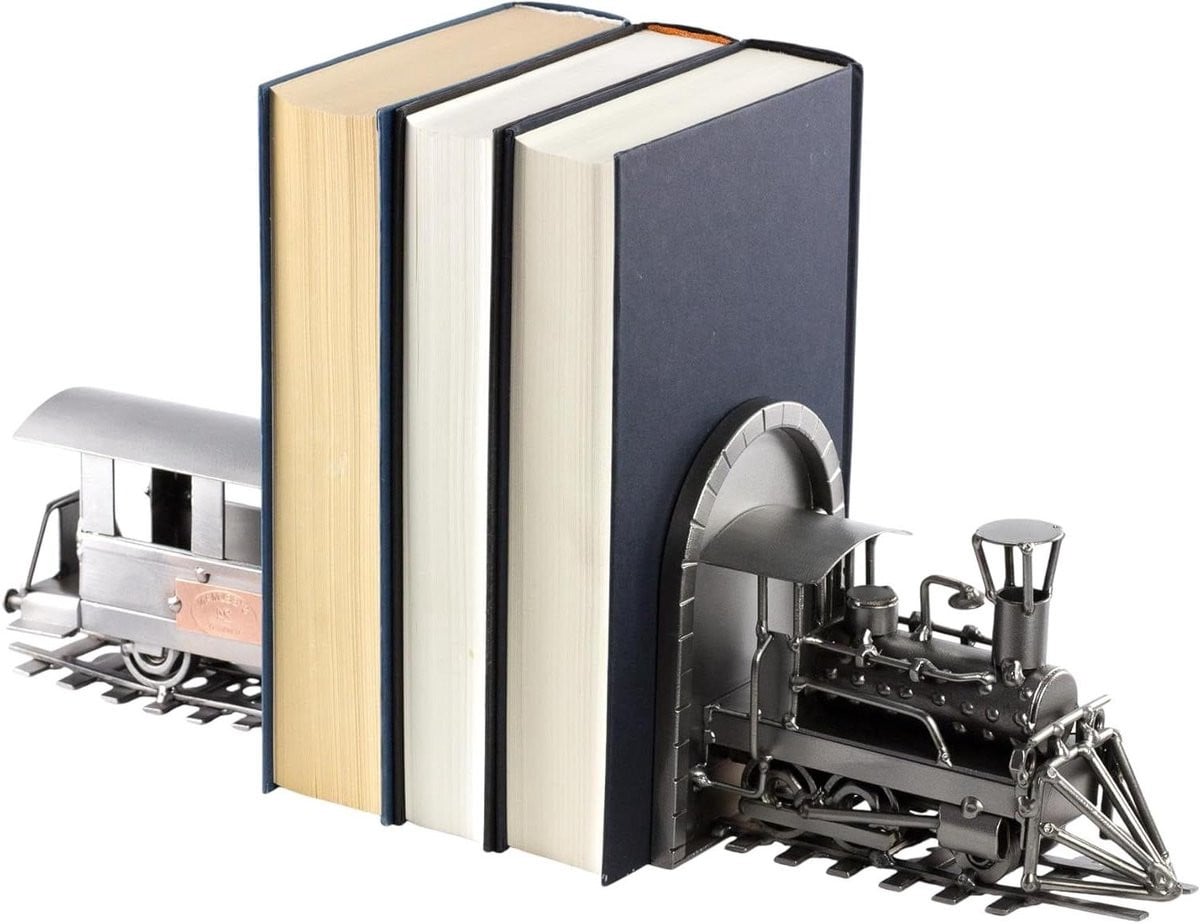 Boekensteunen Metaal Decoratieve Figuren Geel