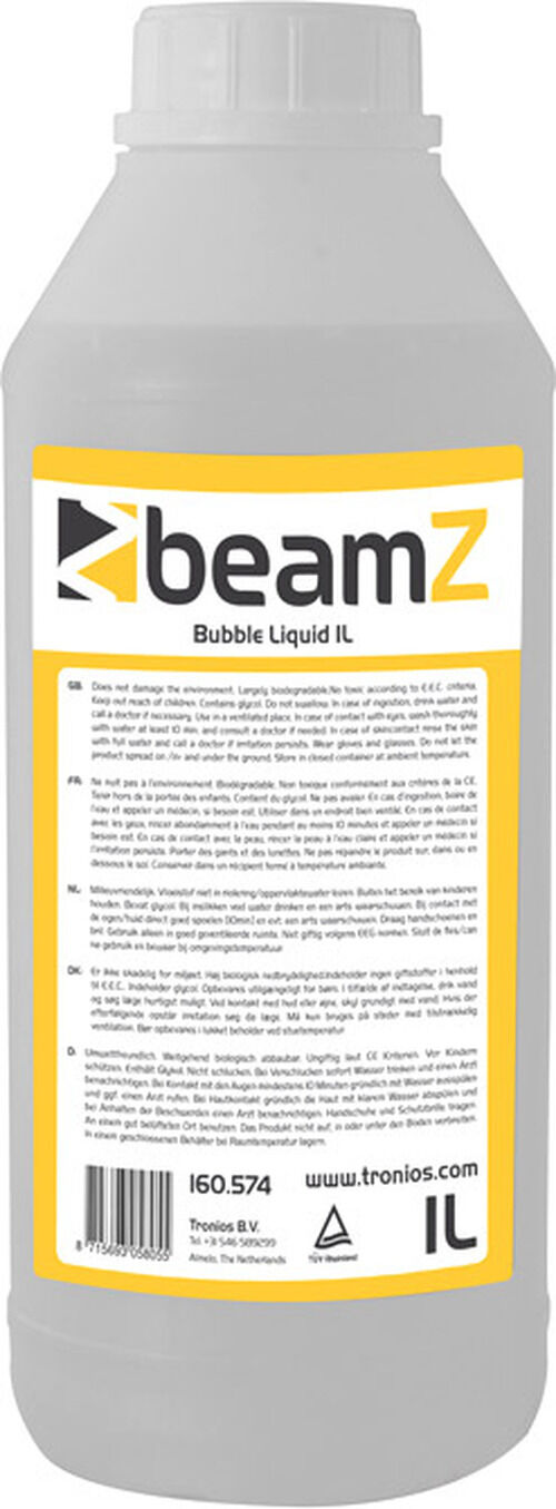 Beamz Fbl1 Seifenblasenflüssigkeit 1l