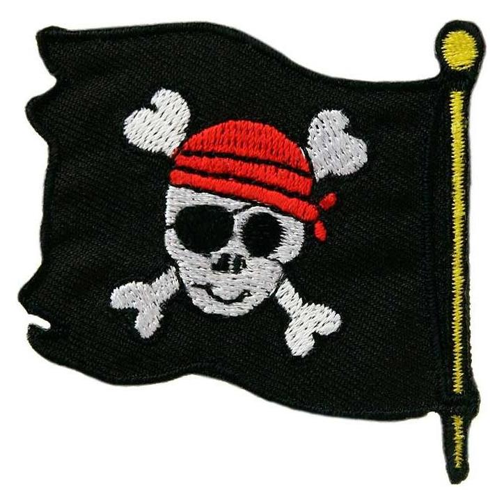 Mono Quick Piratenflagge (5.80 x 5.90 cm) (06152)