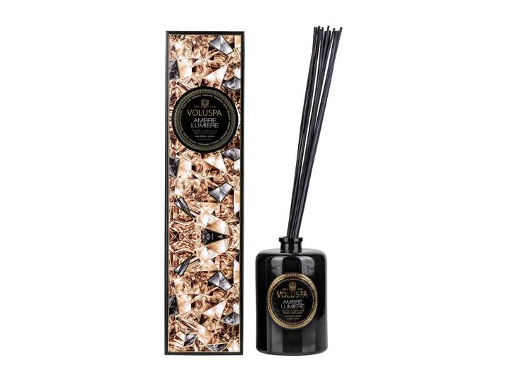 Voluspa Bâtonnets parfumés Maison Noir 177 ml Ambre Lumiere
