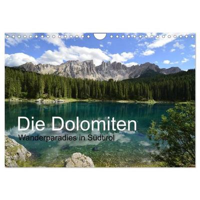 Die Dolomiten – Wanderparadies in Südtirol (Wandkalender 2027 DIN A4 quer), CALVENDO Monatskalender