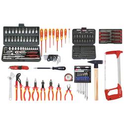 KS Tools 117.0195 Elektriker Werkzeug-Pilotenkoffer bestückt 195teilig