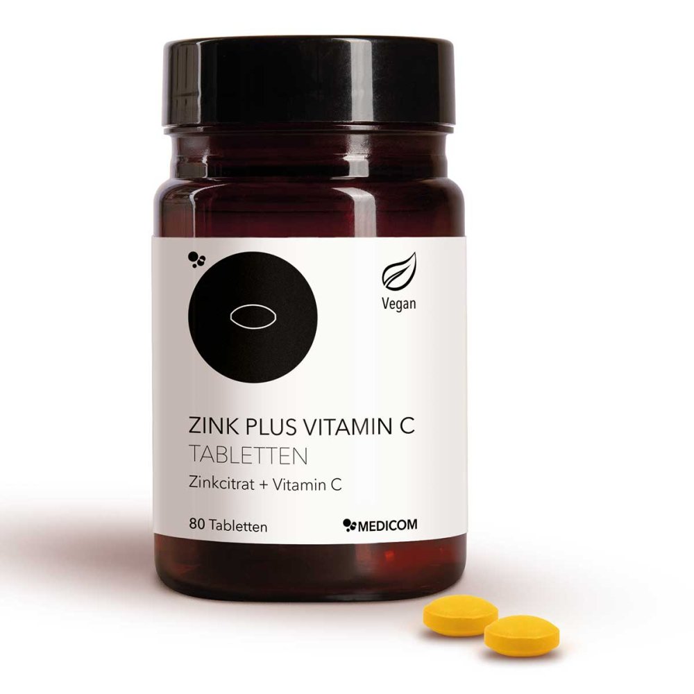 MEDICOM Pharma GmbH Zink Plus Vitamin C Tabletten 19711181