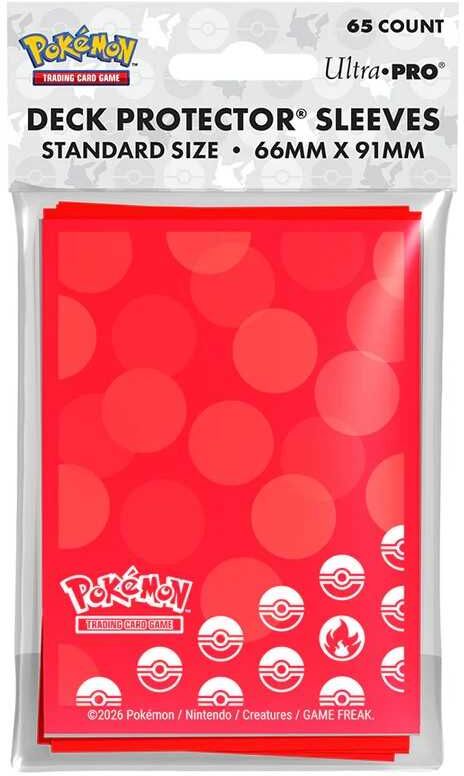 Ultra PRO Pokémon Energy Deck Protector Sleeves – Fire Type (65ct) for Trading Card Game