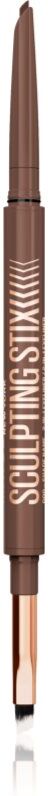 MAYBELLINE NEW YORK Sculpting Stix automatic eyeliner with brush shade 014 Mocha Contour 1 pc