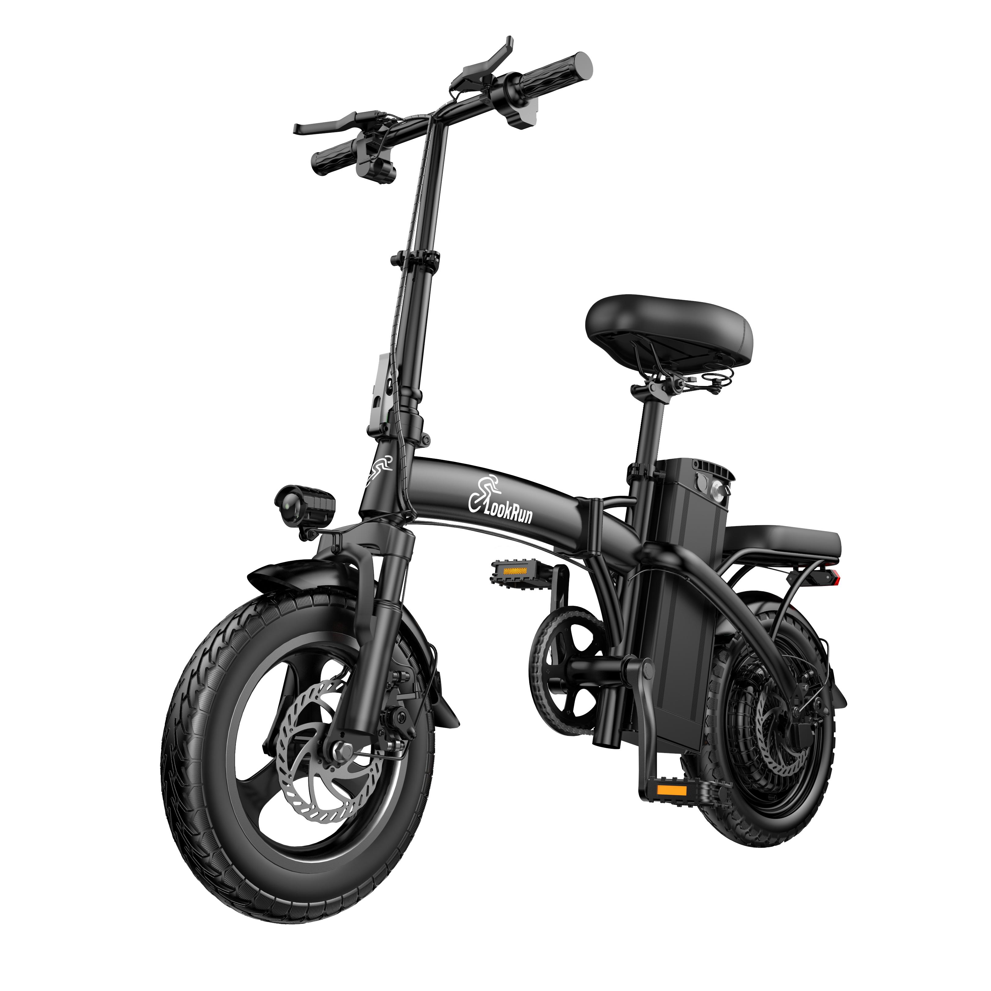 G11 Elektrofahrrad, 48V 7,8Ah, vordere und hintere Scheibenbremsen, doppelte Federung, max. 150 kg Traglast
