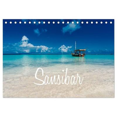 Inselparadies Sansibar (Tischkalender 2027 DIN A5 quer), CALVENDO Monatskalender