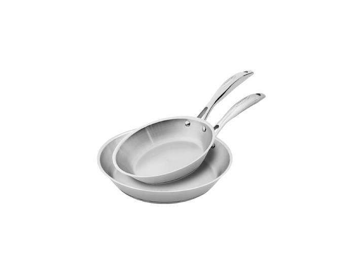 2-teiliges Premium Bratpfannen Set „STS“ Silber SCANPAN