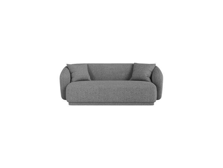 2-Sitzer Design Sofa Jane Chenille Grau chosen by Bloomingloft