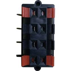 TRU COMPONENTS 737763 Lautsprecher-Steckverbinder Buchse, Einbau horizontal Polzahl: 8 Schwarz 1 St.