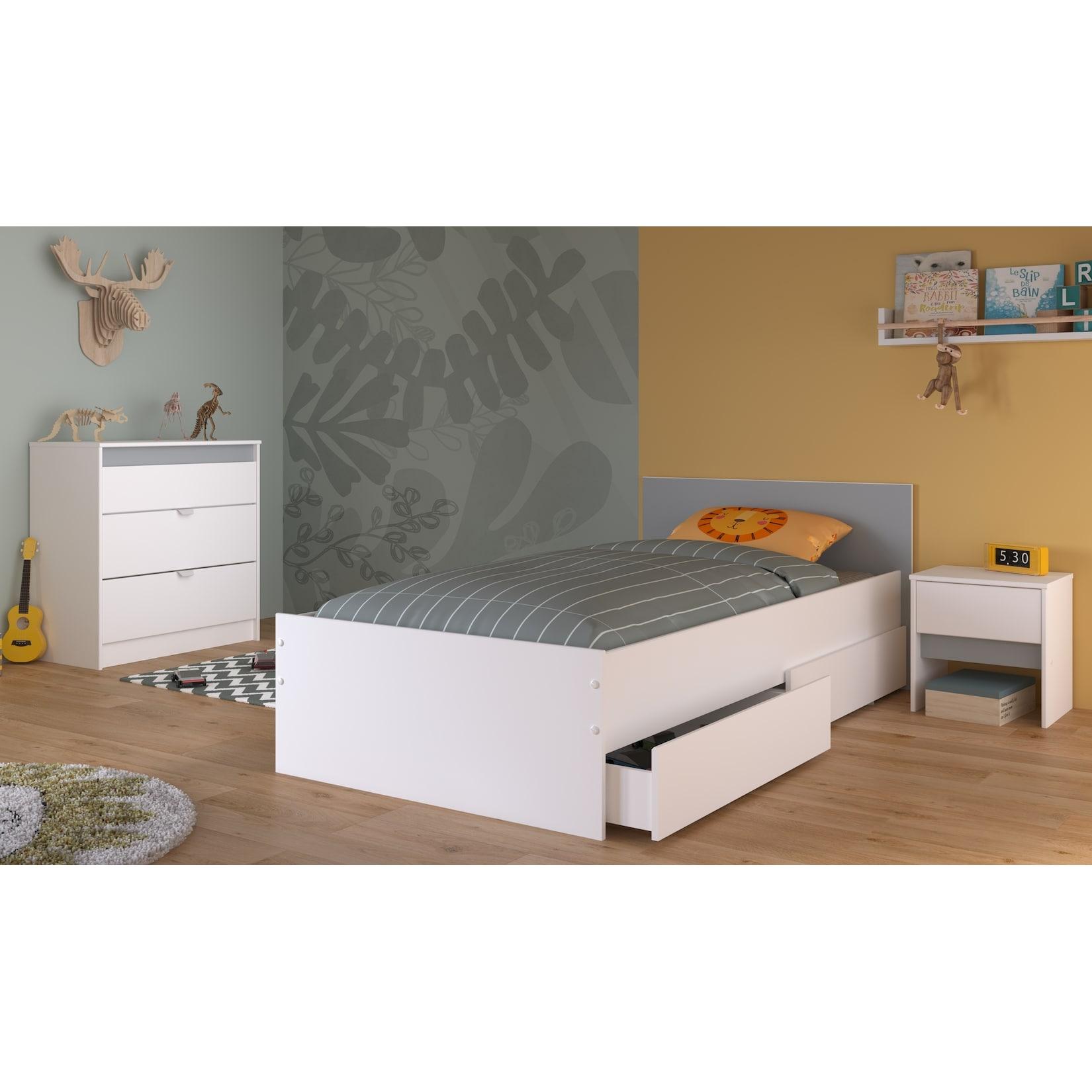 Parisot Kinderzimmer Set 4-tlg "Pirouette 26" Weiß