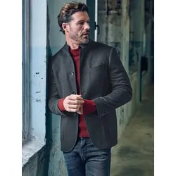 emilio adani Herren Freizeit-Sakko slim fit Grau uni - 52