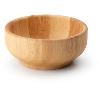 Schüssel CONTINENTA, braun (holzfarben), H:7cm Ø:16cm, Holzwerkstoff, Schüsseln, Schüssel, Gummibaumholz, Zum Anrichten und Präsentieren