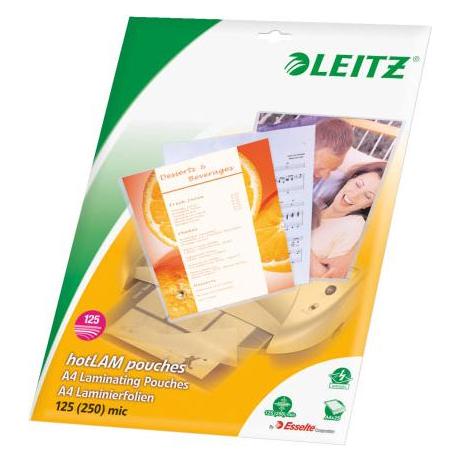 Leitz Laminiertasche (A4, 25 Stk., 125 µm) (33835)