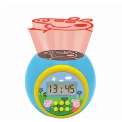 Lexibook, Wecker, Peppa Pig Projector Alarm Clock with Timer