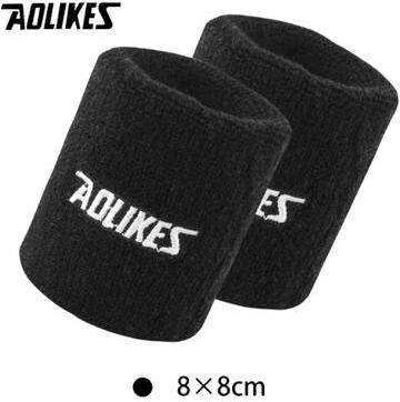 Inspire Essentials AOLIKES Sports Wrist Sweatband Absorbent Tennis Wristband For Gym Running Basketball And Fitness 1