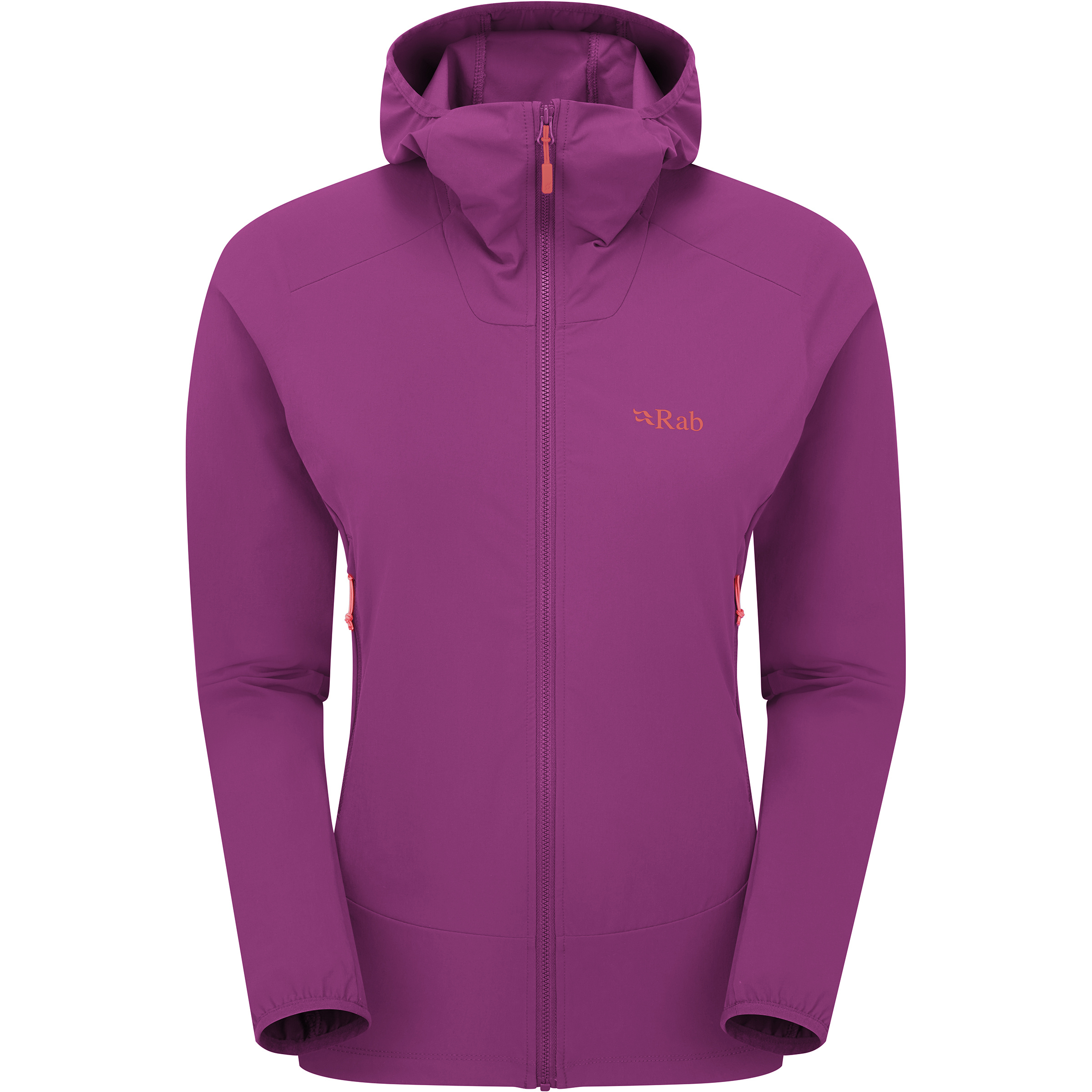 Rab Borealis Damen Softshelljacke lila Größe XS Trekking Wasserabweisend Wasserabweisend