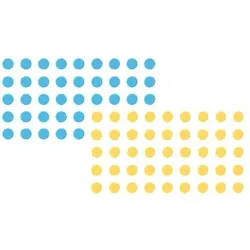 Franken Moderations-Klebepunkte »UMZ P19/34« mehrfarbig
