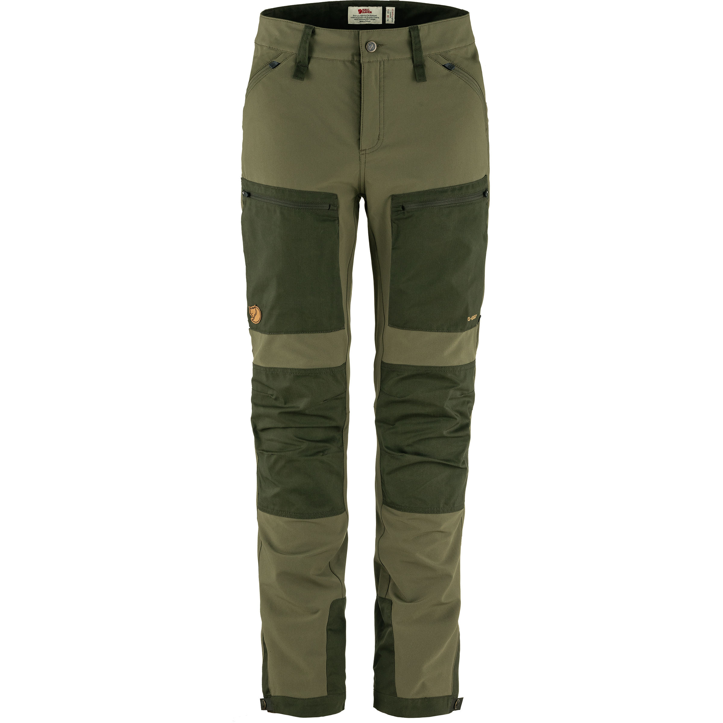 Fjällräven Keb Agile Hose Damen Wanderhose gruen Größe S Camping Schnell trocknend