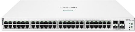 HPE Aruba Networking Networking Instant On Switch 48p Gigabit CL4 PoE 4p SFP+ 370W 1930 (JL686B)