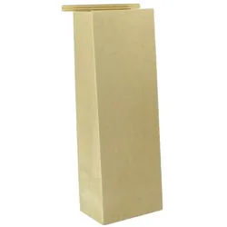 Greenuso MONOUSO - SOS-Kraft-Tüte mit Verschluss 9+6x26cm (1.000 Stück)