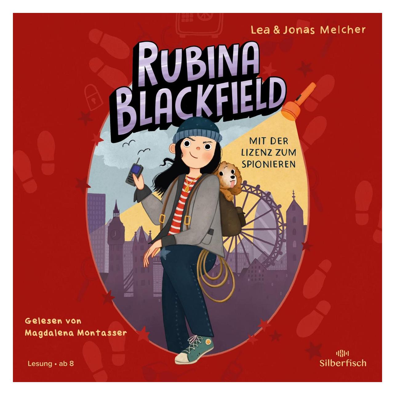 Hörbuch Hamburg Rubin Blackfield Bd1 - Mit der Lizenz zum Spionieren (Jonas Melcher, Lea Melcher, Magdalena Montasser, Deutsch) (7456-0459-7)