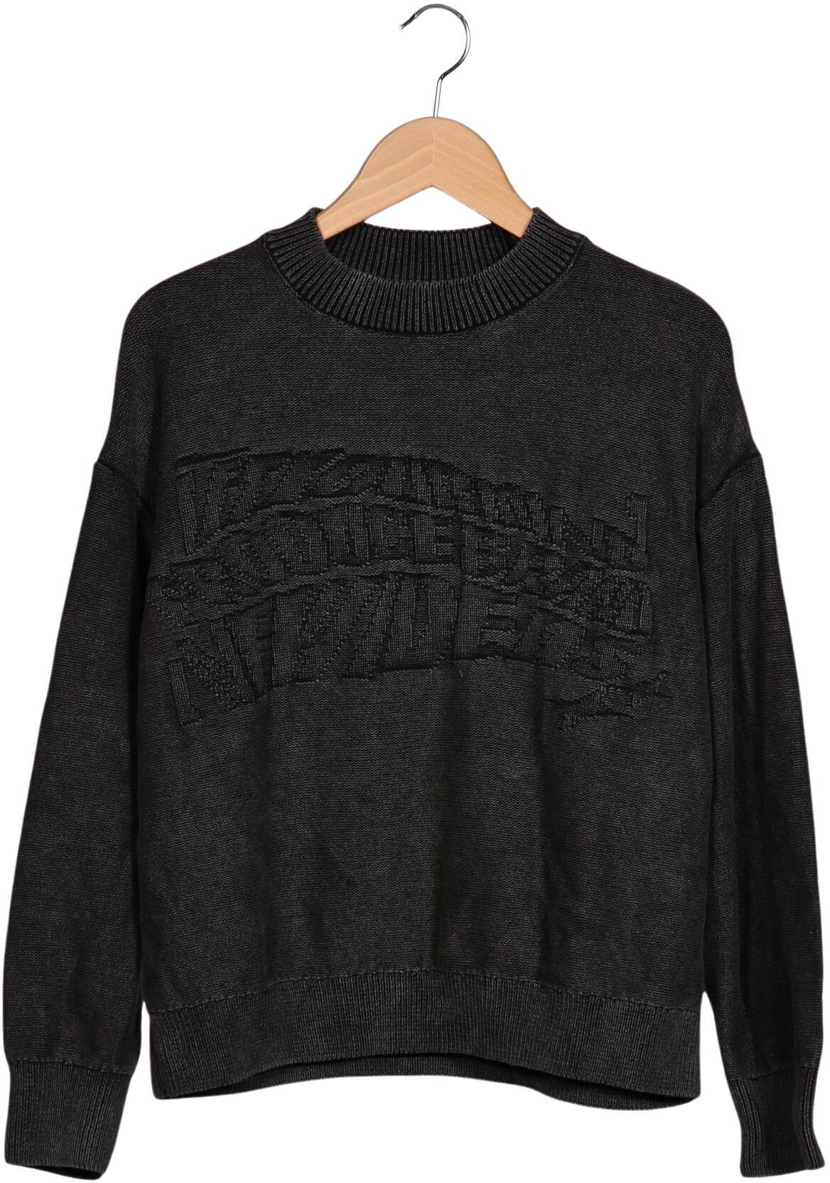 Pull & Bear Damen Pullover, Grau, Gr. S, Baumwolle - Second Hand