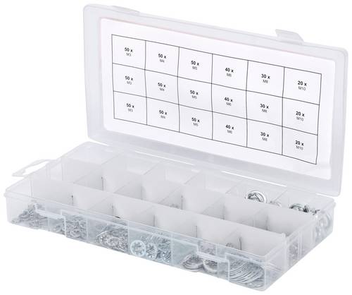 KS Tools 970.0240 Zahnscheibe M4, M5, M6, M8, M10, M12 DIN 127 1St.