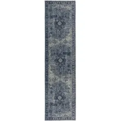 Läufer Orient Blau 60 x 230 cm - COQUET   Kadima Design