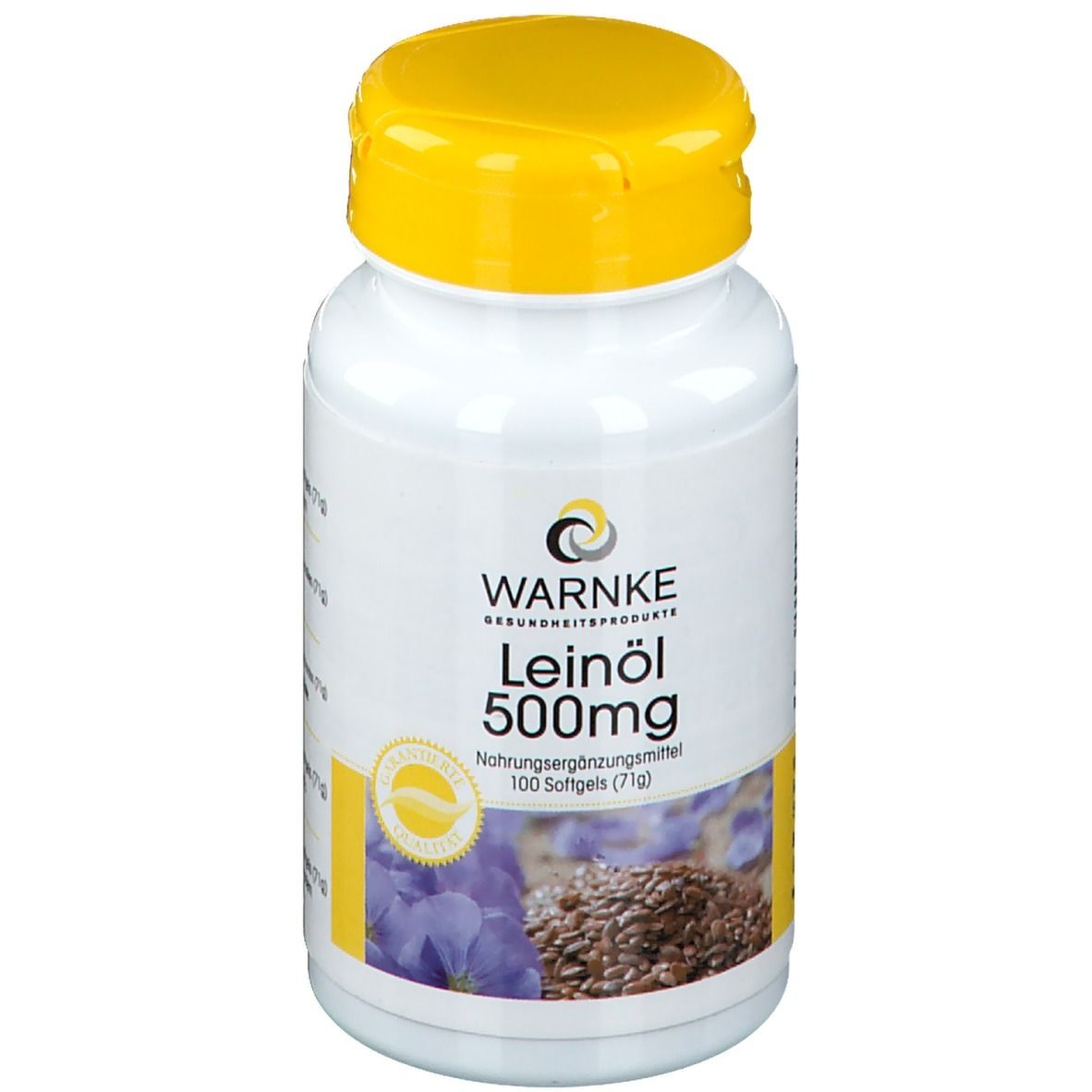 Leinöl 500 mg Kapseln 100 St