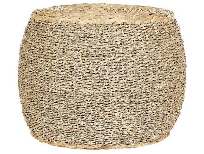 Pouf en herbier marin clair d 40 cm HAIPHONG