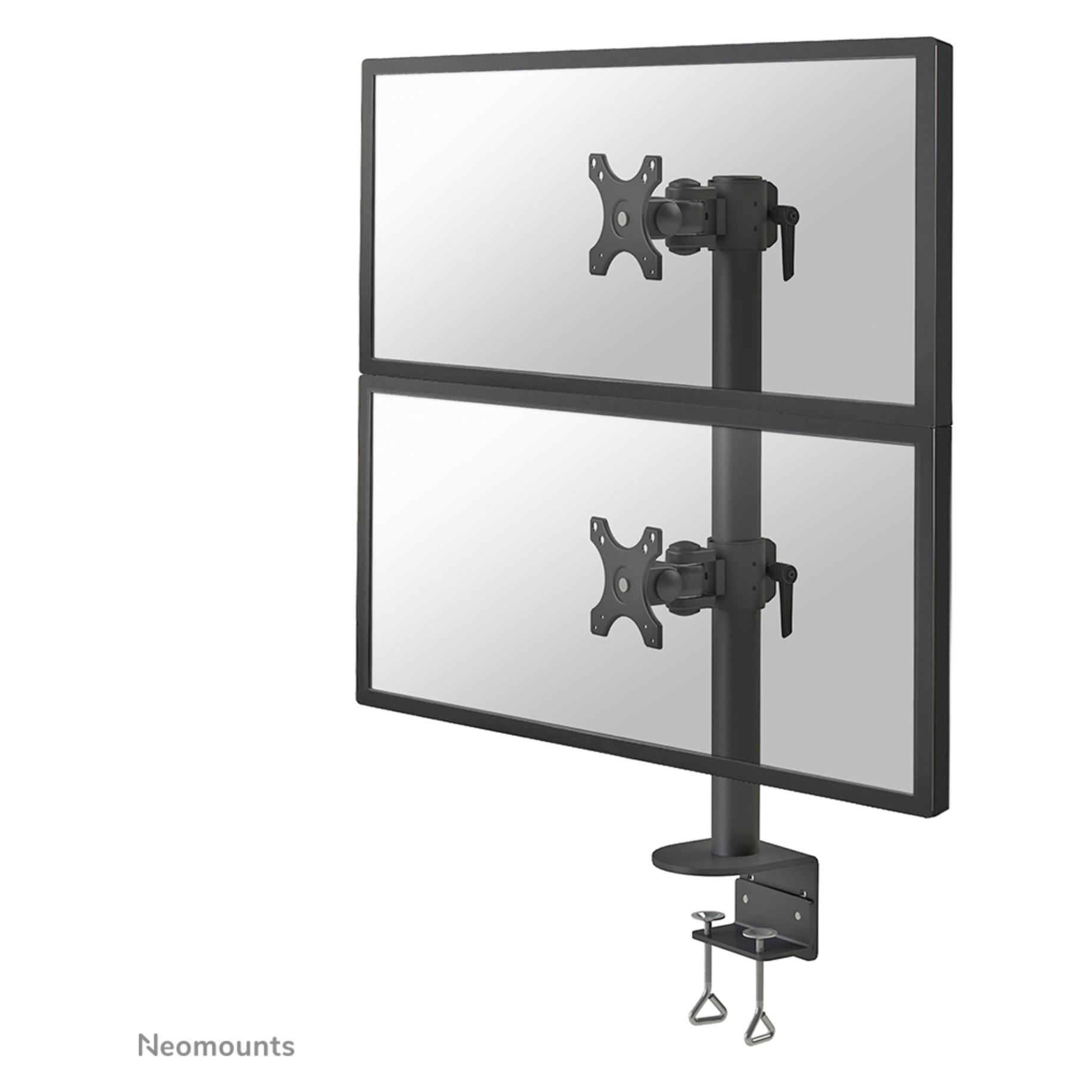Neomounts Gekrümmter Bildschirm-Tischhalterung (Tisch, 49", 15 kg) (FPMA-D960DVBLACKPLUS)