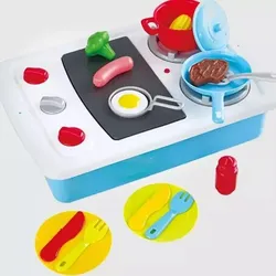Playgo: 2-in-1 Kochfeld-Set