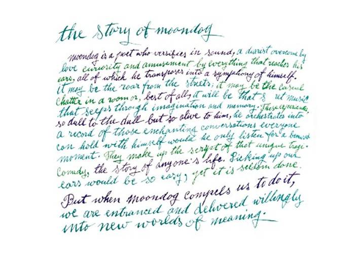 Moondog - The Story Of Moondog