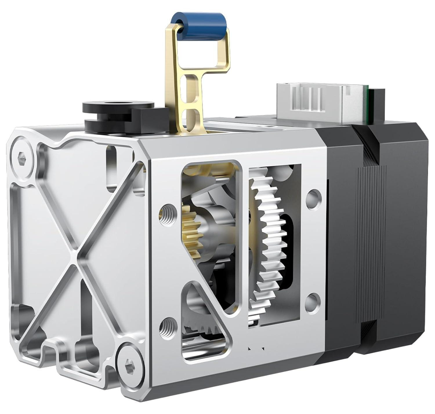 Dripio H2 V2X Direct Drive Extruder met dubbele tandwielkast in metaal