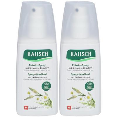 Rausch Entwirr-Spray mit Schweizer Kräutern 2x 2x100 ml Spray