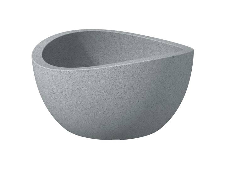 Vase à plantes 40/252 Ø 21cm Gris/Gris