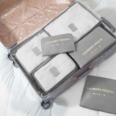 Travel Packing Organizer Set Gray